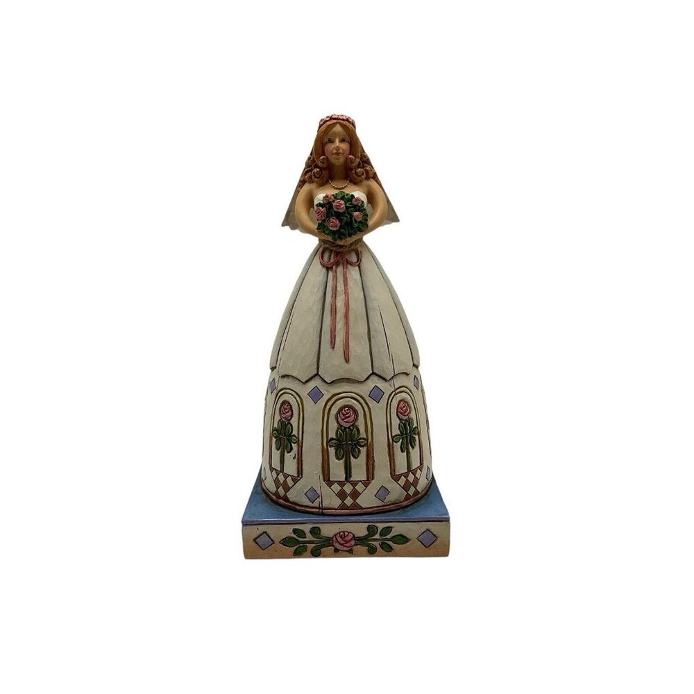 Jim Shore Heartland Creek Vintage "From This Day Forward" Bride Resin Figurine